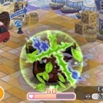Pokemon Shuffle Grass Attacking Eevee Gameplay Screenshot 3DS
