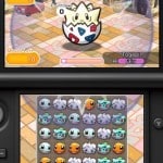 Pokemon Shuffle Togepi Gameplay Screenshot 3DS Both Screens