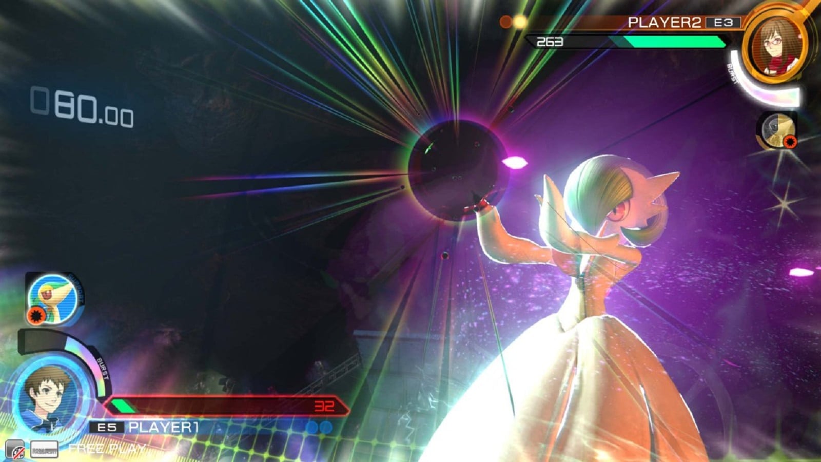 Pokken Tournament Gardevoir Blast Gameplay Screenshot