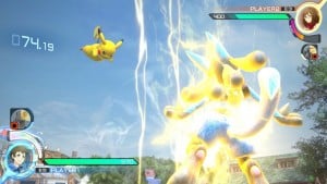 Pokken Tournament Pikachu Thundershock Gameplay Screenshot