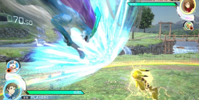 Pokken Tournament Suicune Blast Gameplay Screenshot