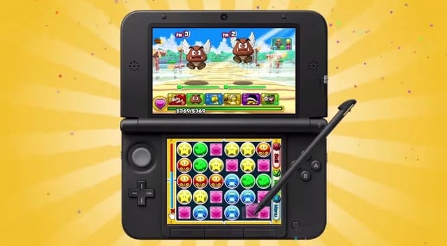 Puzzle and Dragons Super Mario Bros Edition Roster Goomba Attack Gameplay Screenshot 3DS