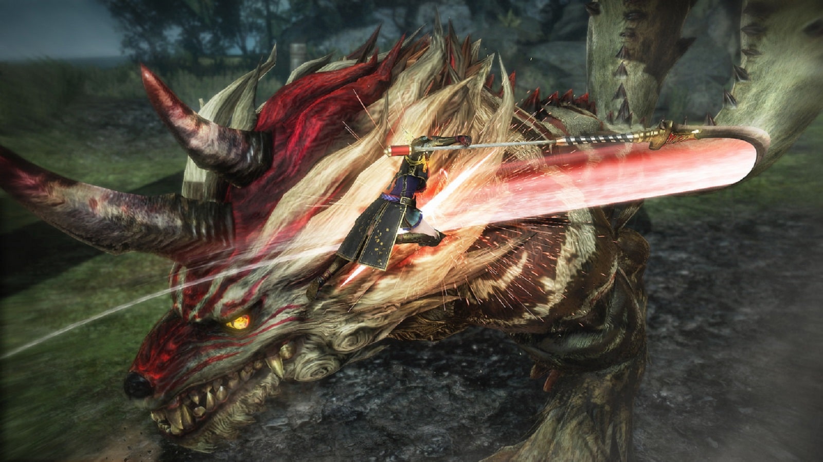 Toukiden Kiwami Monster Slash Gameplay Screenshot PS4