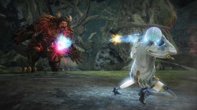 Toukiden Kiwami Shotgun Blast Gameplay Screenshot PS4