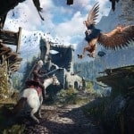 Witcher 3 Gameplay Screenshot Hawk Attack PC Xbox One PS4