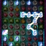 18 Puzzle Game By Tetsuya Mizuguchi Title Screenshot Blue Gems Match iOS Android