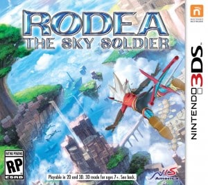 3DS Rodea The Sky Soldier Box Artwork USA 2015