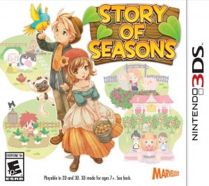 3DS Story of Seasons Box Artwork USA 2015 March 31st