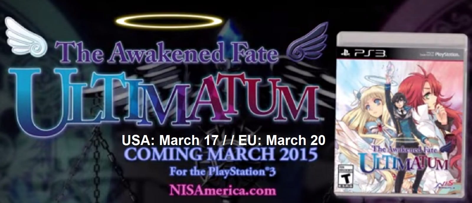 Awakened Fate Ultimatum Release Date Logo Artwork Boxart PS3