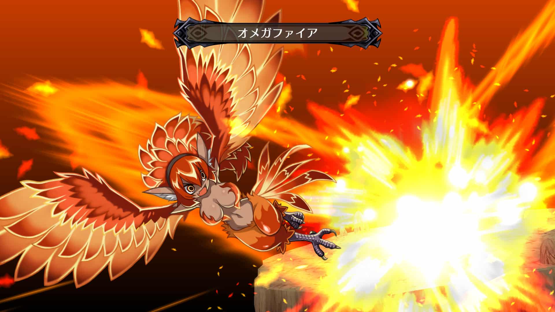 Disgaea 5 Gameplay Screenshot Phoenix Burn PS4