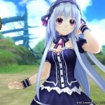 Fairy Fencer F Gameplay Screenshot Girl In Blue PS3