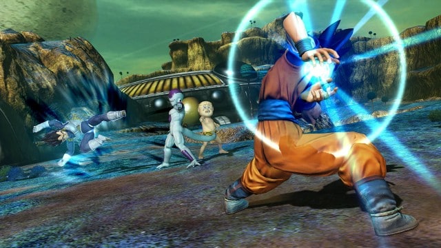 J Stars Victory VS Plus Gameplay Screenshot Vegeta vs Freeza vs Taro vs Goku