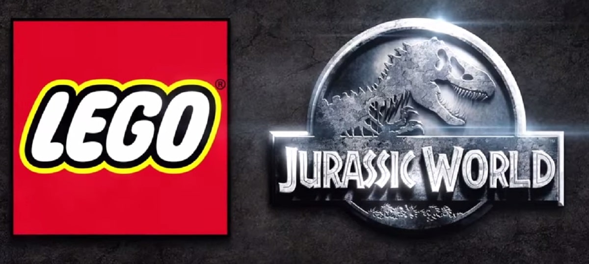 Lego Jurassic World Logo Artwork