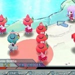 Lord of Magna Maiden Heaven Gameplay Screenshot 3DS Red Hats