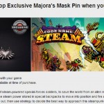Majora's Mask 3D Pin With Codename Steam Preorder at GameStop USA March 2015