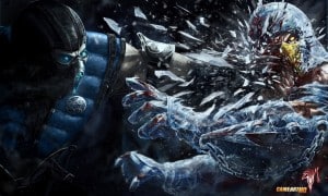 Mortal Kombat X Wallpaper Subzero Frozen Face Breaker Fanart by Esau Murga