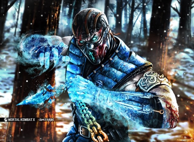 Mortal Kombat X Wallpaper Subzero Fanart SadeceKAAN from Turkey