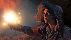 Rise of the Tomb Raider Gameplay Screenshot Flare Light Xbox One