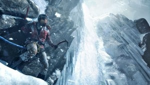 Rise of the Tomb Raider Gameplay Screenshot Mountain Blizzard Xbox One