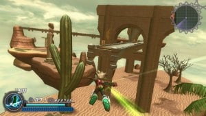 Rodea: Sky Soldier Gameplay Screenshot Phoenix Fireflight WiiU 3DS