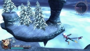 Rodea: Sky Soldier Gameplay Screenshot Merry Christmas WiiU 3DS