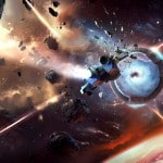 Sid Meier's Starships Escape Portal In Space Concept Artwork