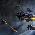 Sid Meier's Starships Fleet Bombardment Concept Artwork