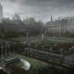 The Order 1886 Wallpaper Mayfair Square Location Concept Artwork PS4