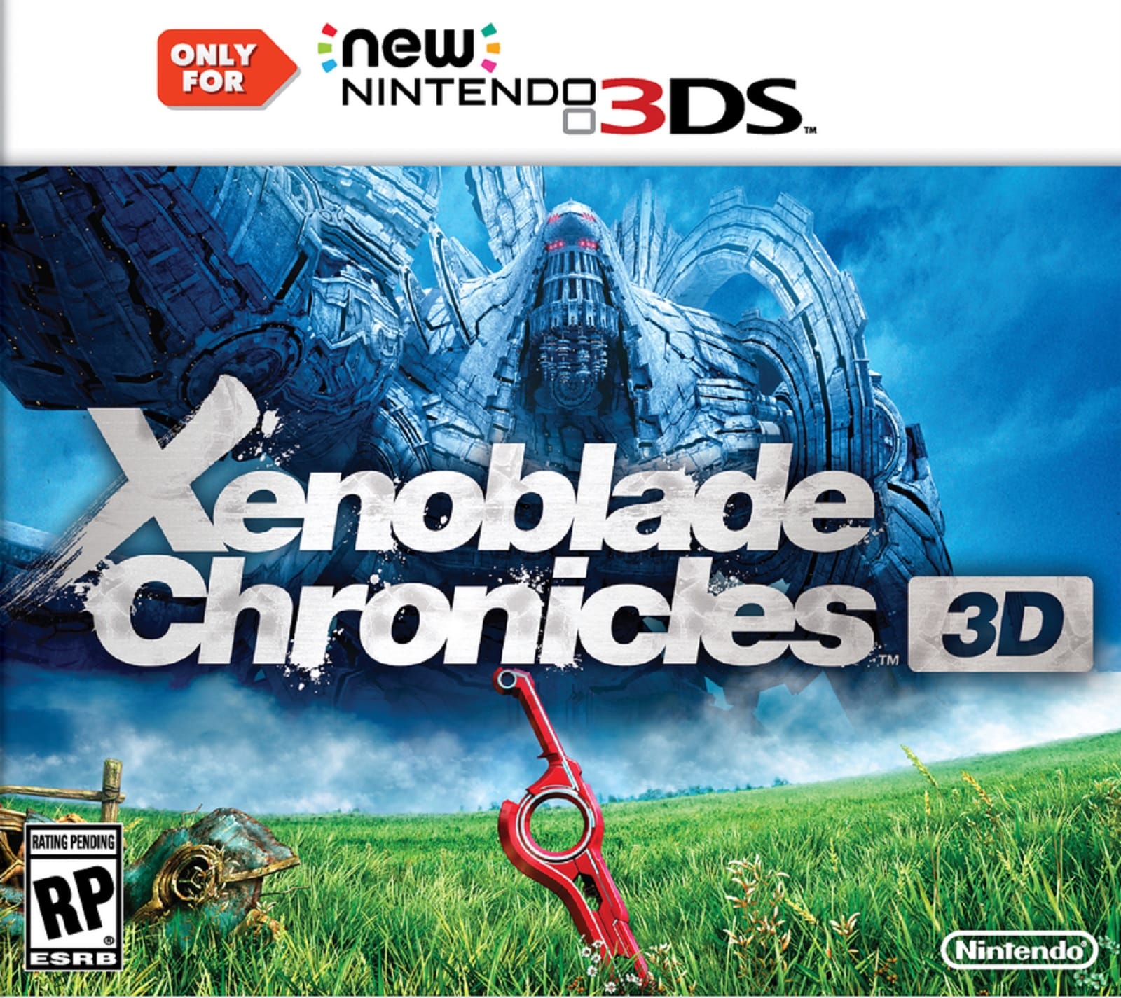 Xenoblade Chronicles 3D For New 3DS XL Exclusive Cover Artwork