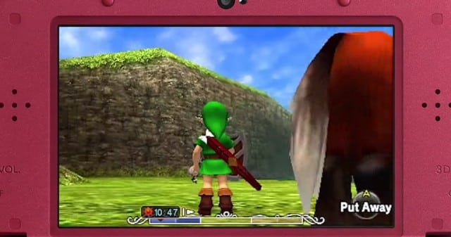 Zelda Majora's Mask 3D New 3DS XL Cstick Camera Control Gameplay Screenshot