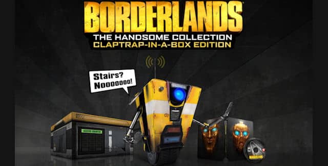 Borderlands: The Handsome Collection Claptrap In A Box Unboxing