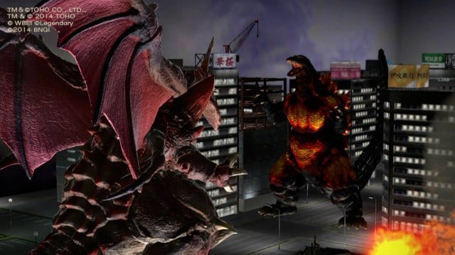 Godzilla PS4 Burning Godzilla Gameplay Screenshot