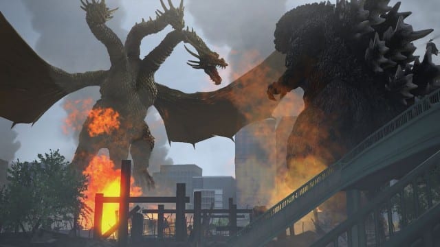 Godzilla PS4 Gameplay Screenshot Beast City