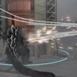 Godzilla PS4 Gameplay Screenshot Building Eats