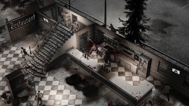 Hatred Gameplay Screenshot PC Death Behind the Bar