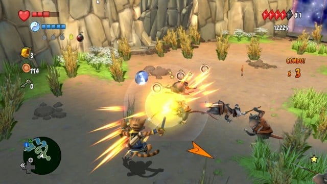 Legend of Kay HD Anniversary Gameplay Screenshot Battles Wii U PS4 PC