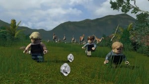 Lego Jurassic World Raptors Screenshot