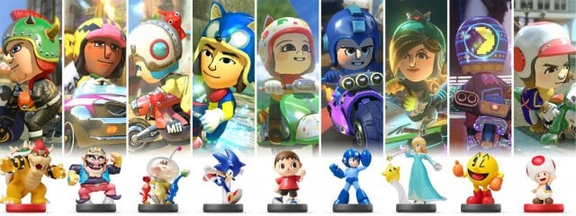 all mario kart 8 amiibo costumes