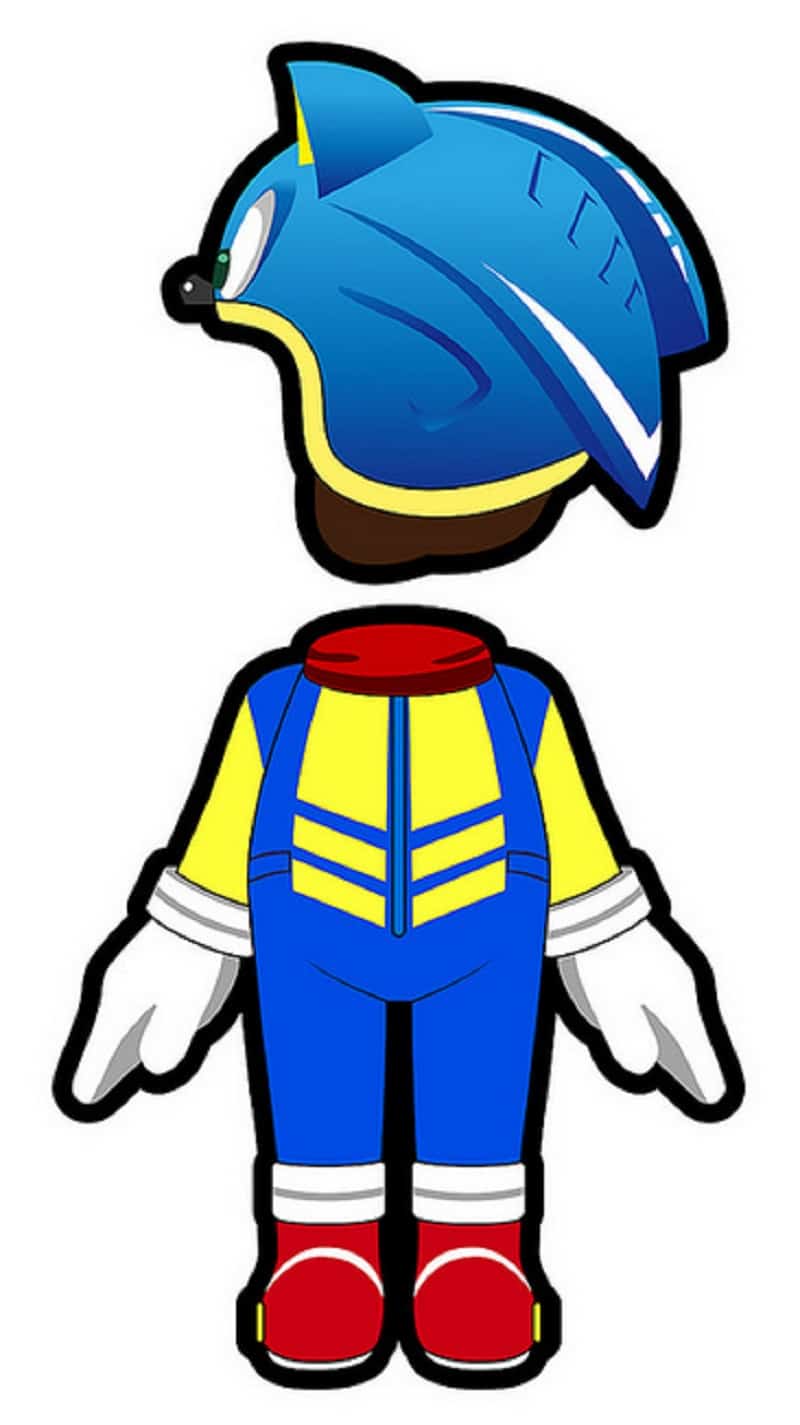 Mario Kart 8 Amiibo Outfit Sonic Wii U