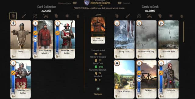 The Witcher 3: How To Play Gwent Cards Game