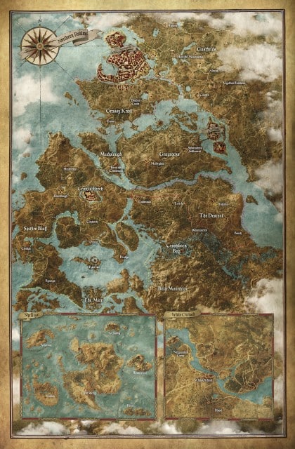 The Witcher 3 World Map