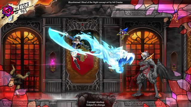 Bloodstained Ritual of the Night Gameplay Screenshot Concept Artwork