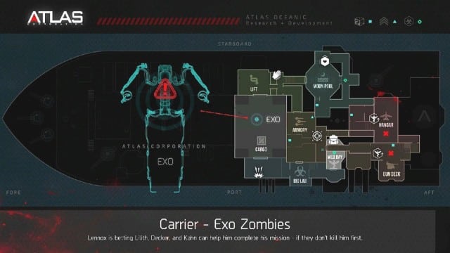 Call of Duty: Advanced Warfare Supremacy Carrier Map