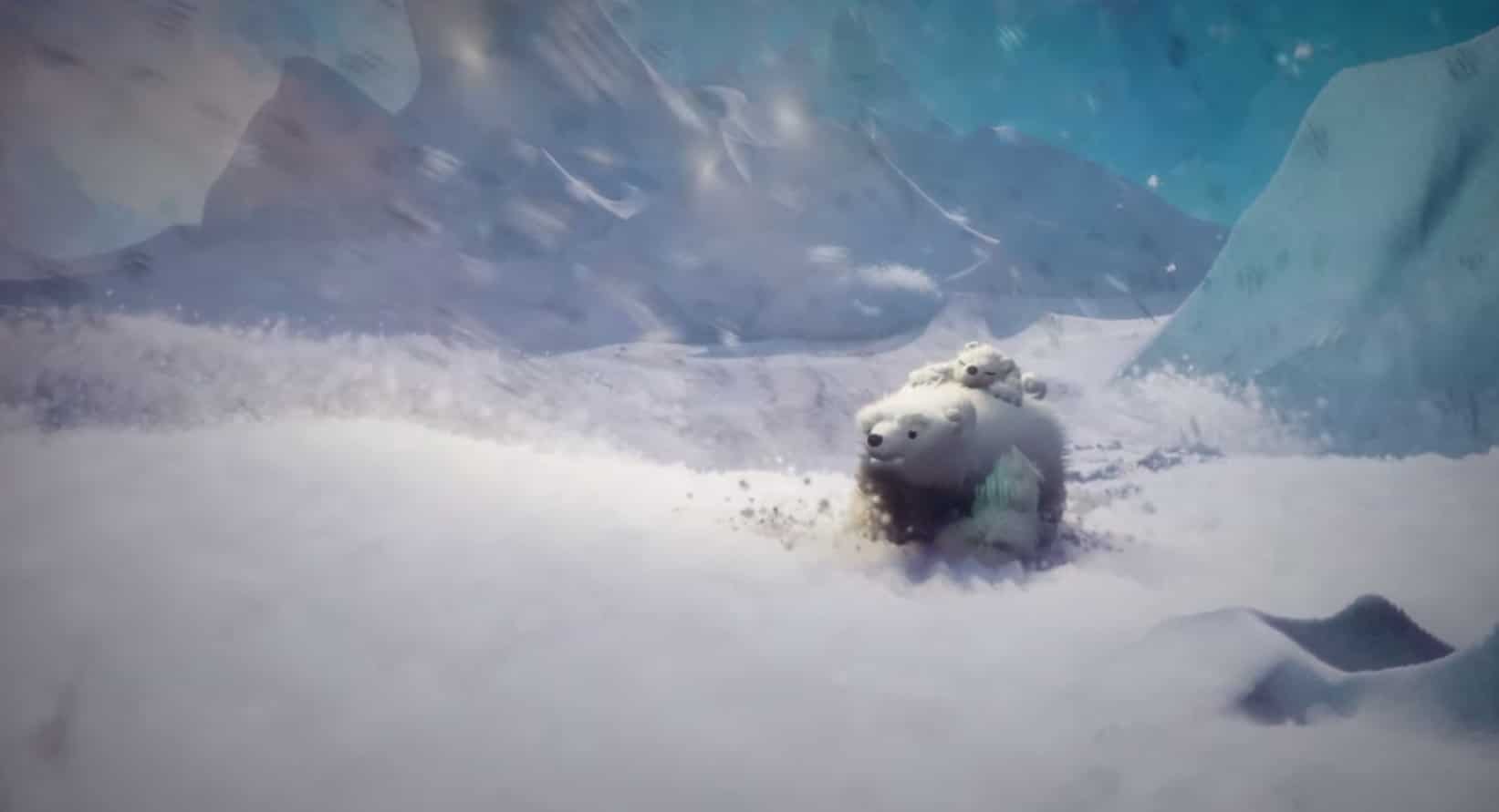 Dreams PS4 Polar Bears Baby Cub Gameplay Screenshot