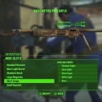 Fallout 4 Gun Crafting Bayonet Piper Rifle Xbox One PS4 PC Gameplay Screenshot