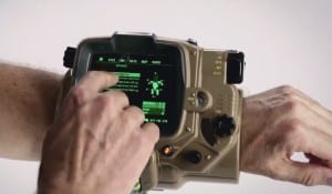 Fallout 4 Real Life Pipboy Stock Photo On Wrist Xbox One PS4 PC Gameplay Screenshot