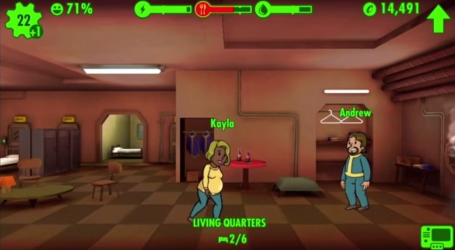 Fallout Shelter Pregnant Mating Sex In Vault Gameplay Screenshot IOS