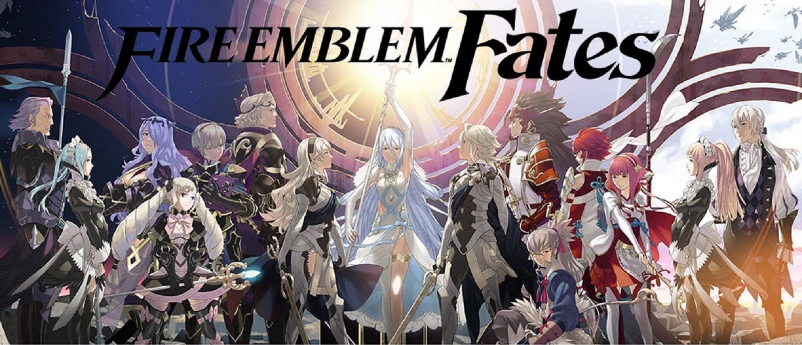 Fire Emblem Fates Cast Banner Artwork 3DS Official Nintendo
