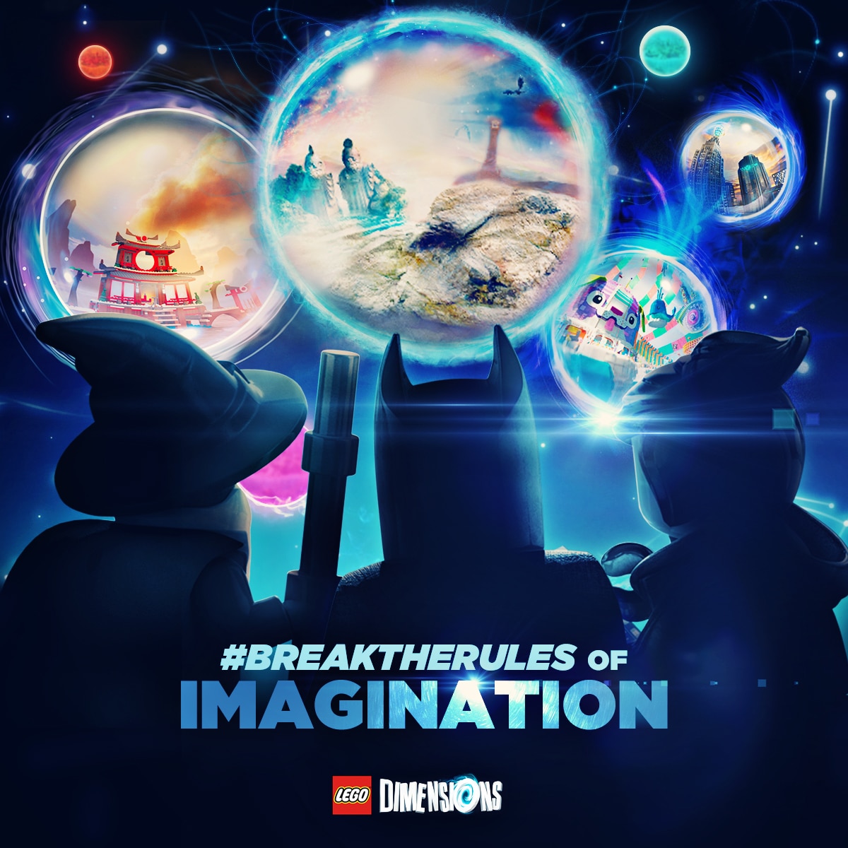 Lego Dimensions Break the Rules of Imagination Artwork Official