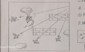Making of Super Mario Bros Design Document Cloud Attack Miyamoto 1984 Art Official